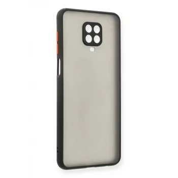 Newface Xiaomi Redmi Note 9 Pro Kılıf Montreal Silikon Kapak - Siyah