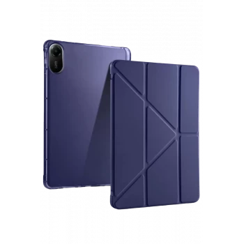 Newface Xiaomi Redmi Pad 2 Kalemlikli Mars Tablet Kılıfı - Lacivert