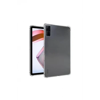 Newface Xiaomi Redmi Pad SE 4G Kılıf Anti Shock Tablet Silikon - Şeffaf
