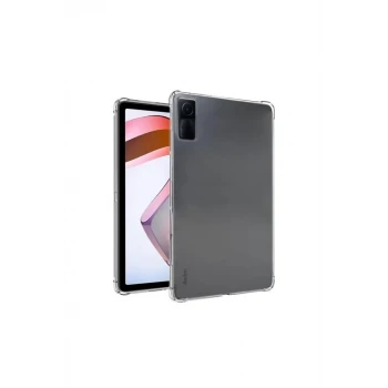 Newface Xiaomi Redmi Pad SE 4G Kılıf Anti Shock Tablet Silikon - Şeffaf