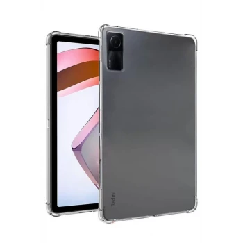 Newface Xiaomi Redmi Pad SE Kılıf Anti Shock Tablet Silikon - Şeffaf
