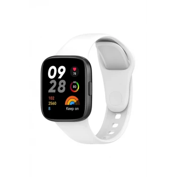 Newface Xiaomi Redmi Watch 3 Klasik Kordon - Beyaz