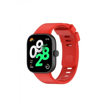 Newface Xiaomi Redmi Watch 4 Klasik Kordon - Kırmızı