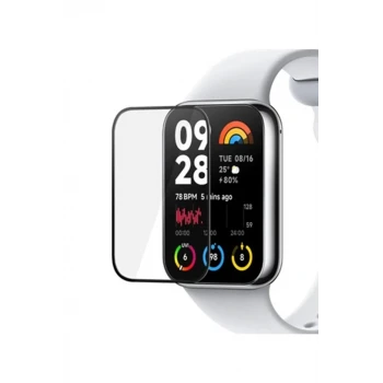 Newface Xiaomi Smart Band 8 Pro Polymer Nano Ekran Koruyucu - Şeffaf