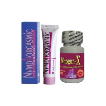 Nymphorgasmic 15 Ml. Cream Kremi + S30 Etkili Erkek 30Lu Kapsül