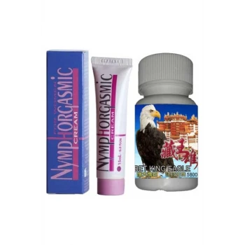 Nymphorgasmic 15 Ml. Cream Kremi + T10 Hapı 10 Lu Kapsül
