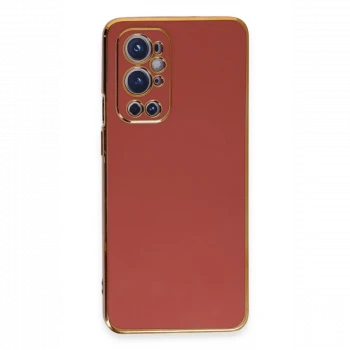 One Plus 9 Pro Kılıf Volet Silikon - Kırmızı
