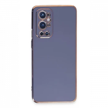 One Plus 9 Pro Kılıf Volet Silikon - Mavi