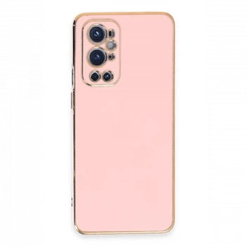 One Plus 9 Pro Kılıf Volet Silikon - Pembe