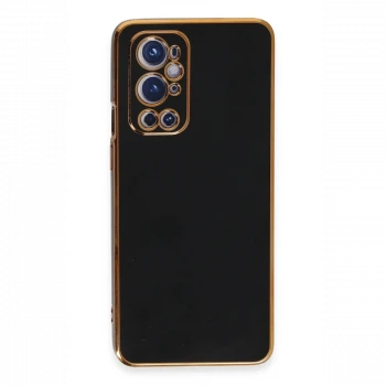 One Plus 9 Pro Kılıf Volet Silikon - Siyah