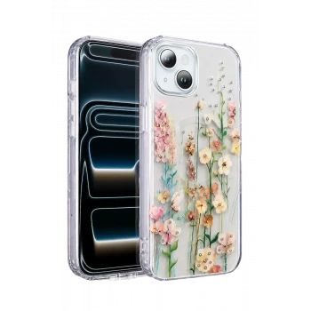 Onegif Apple iPhone 14 Desina Magsafe Kapak - Desen 1