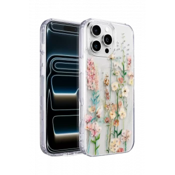 Onegif Apple iPhone 16 Pro Max Desina Magsafe Kapak - Desen 1