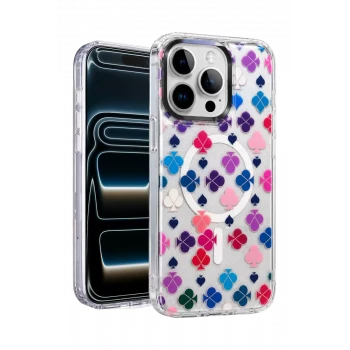 Onegif Apple iPhone 16 Pro Max Desina Magsafe Kapak - Desen 3