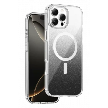 Onegif Apple iPhone 16 Pro Max Sora Simli Magsafe Kapak - Siyah