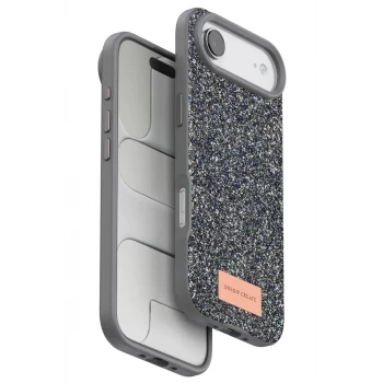 Onegif Apple iPhone 17 Air Bright Simli Kapak - Gümüş