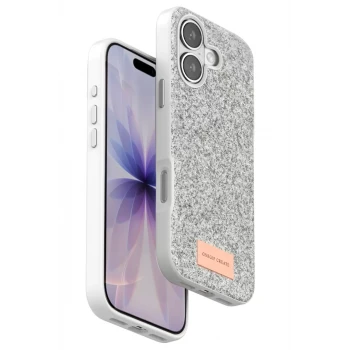 Onegif Apple iPhone 17 Bright Simli Kapak - Beyaz
