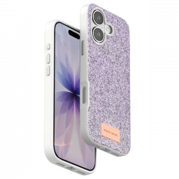 Onegif Apple iPhone 17 Bright Simli Kapak - Lila