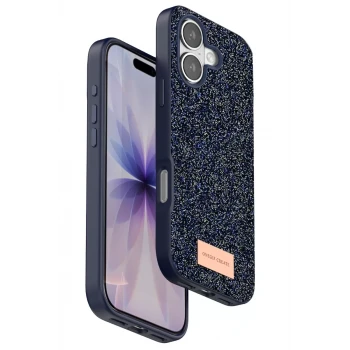 Onegif Apple iPhone 17 Bright Simli Kapak - Mavi