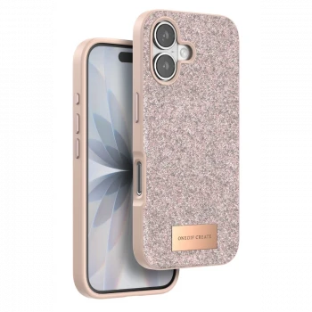 Onegif Apple iPhone 17 Bright Simli Kapak - Pembe