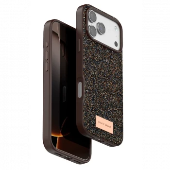 Onegif Apple iPhone 17 Pro Max Bright Simli Kapak - Gold