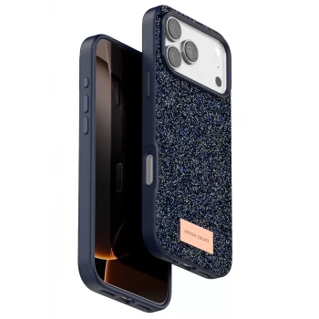 Onegif Apple iPhone 17 Pro Max Bright Simli Kapak - Mavi