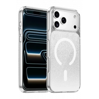 Onegif Apple iPhone 17 Pro Max Sora Simli Magsafe Kapak - Beyaz
