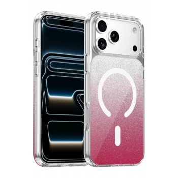 Onegif Apple iPhone 17 Pro Max Sora Simli Magsafe Kapak - Kırmızı