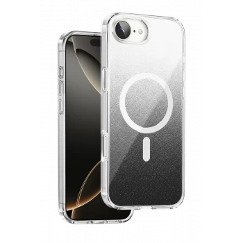 Onegif Apple iPhone 17E Sora Simli Magsafe Kapak - Siyah