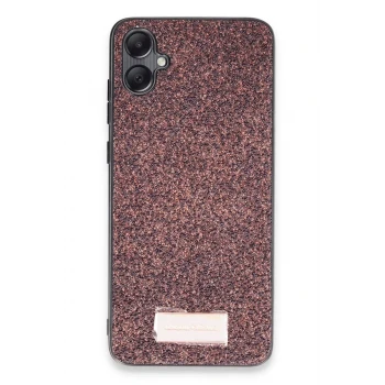 Onegif Samsung Galaxy A05 Bright Simli Kapak - Derin Mor