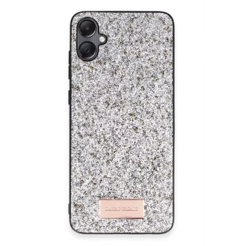 Onegif Samsung Galaxy A05 Bright Simli Kapak - Gümüş