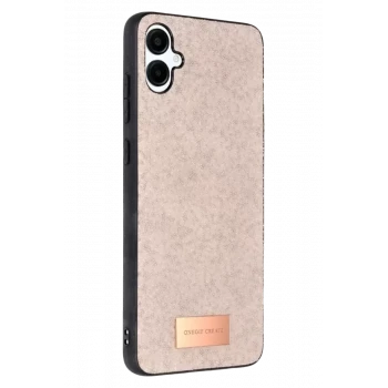 Onegif Samsung Galaxy A06 Bright Simli Kapak - Pembe