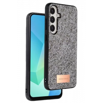 Onegif Samsung Galaxy A16 5G Bright Simli Kapak - Gümüş