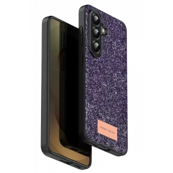 Onegif Samsung Galaxy A17 5G Bright Simli Kapak - Derin Mor