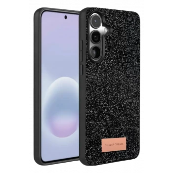 Onegif Samsung Galaxy A37 5G Bright Simli Kapak - Siyah