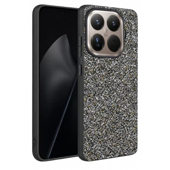 Onegif Xiaomi Mi 15T Pro Bright Simli Kapak - Gold