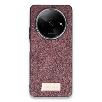 Onegif Xiaomi Redmi A3 4G Bright Simli Kapak - Derin Mor