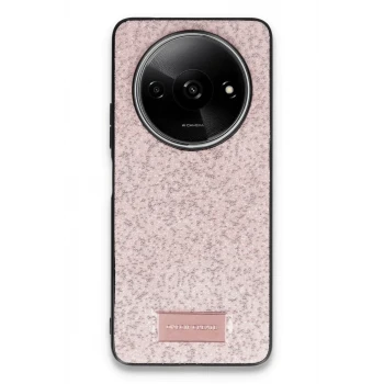 Onegif Xiaomi Redmi A3 4G Bright Simli Kapak - Pembe