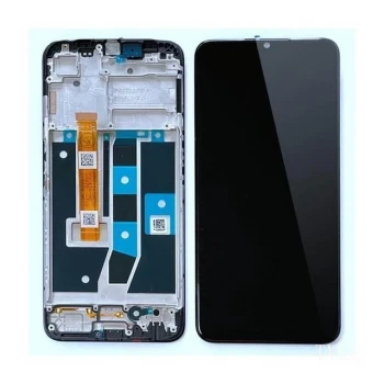 Oppo A16 ekran Dokunmatik Çıtalı SRV (Siyah)