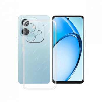Oppo A3 Kılıf Lüx Şeffaf Silikon