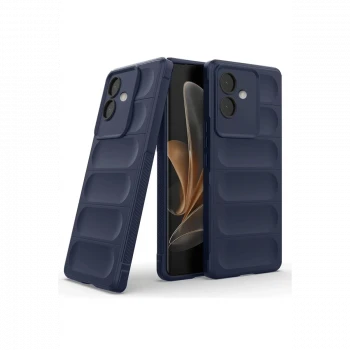 Oppo A3 Kılıf Optimum Silikon - Lacivert