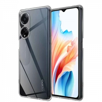 Oppo A38 Kılıf Lüx Şeffaf Silikon