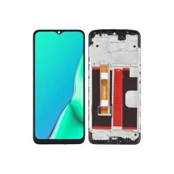 Oppo A5 2020 Ekran Dokunmatik Çıtalı (Siyah)