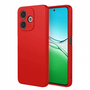 Oppo A5 Pro 4G First Silikon - Kırmızı