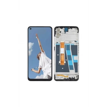 Oppo A52 - A72 Ekran Dokunmatik Çıtalı SRV (Siyah)