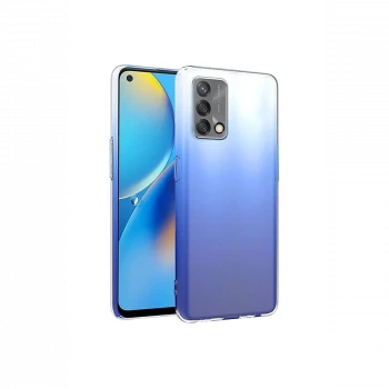 Oppo A74 4G Kılıf Lüx Şeffaf Silikon
