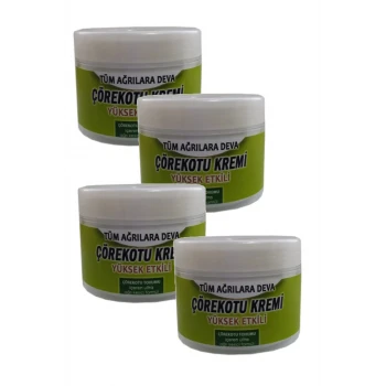 Organicsun Çörek Otu Yağı Rahatlatıcı Masaj Kremi  100ml X4 ADET