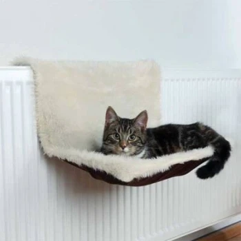 Peluş Kedi Kalorifer Yatağı 45x26x31 Cm