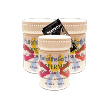 Peppermint 3 Lü Ayak Kokusu Ve Bakım Kremi 50 Ml + 1 Hediye Jel