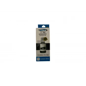 perFIX PF T112BK Siyah Şişeli Mürekkep (140 ml )