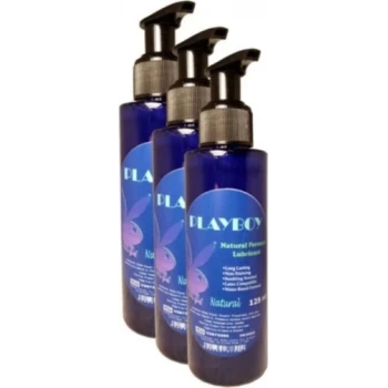 PLAYBOY NATURAL PERSONAL LUBRİCANT 125 ML 3 ADET